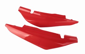 CACHA BAJO ASIENTO HONDA NXR125 BROS ROJO (JGO) MTC [C80426]